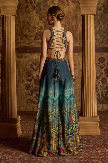 Kalista Amisha Printed Sharara Set