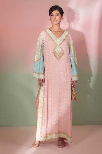 Priyanka Jain Gulmohar Embroidered Kaftan 