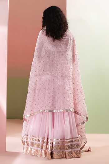 Priyanka Jain Noorani Embroidered Lehenga Set 