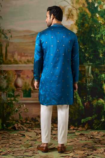 Arihant Rai Sinha Zari Woven Kurta Set 