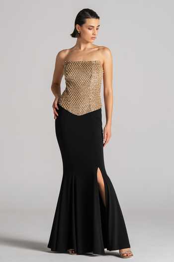 Namrata Joshipura Pearl Drop Top & Skirt Set 