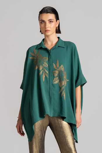 Namrata Joshipura Galaxy Flower Asymmetric Tunic 