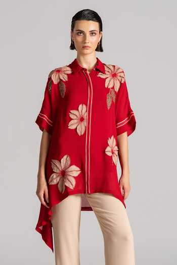 Namrata Joshipura Georgette Asymmetrical Tunic