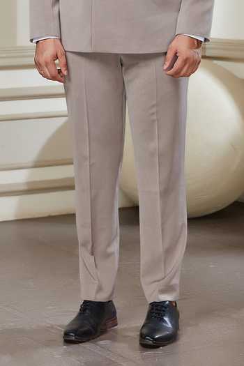 Sven Suits Beige Polyester Double-breasted Suit And Pant Set Online at Aza Fashions Sven Suits_Beige Polyester Double-breasted Suit And Pant Set _Online_at_Aza_Fashions