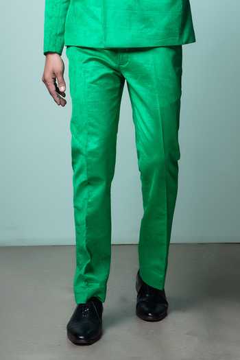 Sven Suits Green Corduroy Double-breasted Suit And Pant Set Online at Aza Fashions Sven Suits_Green Corduroy Double-breasted Suit And Pant Set _Online_at_Aza_Fashions