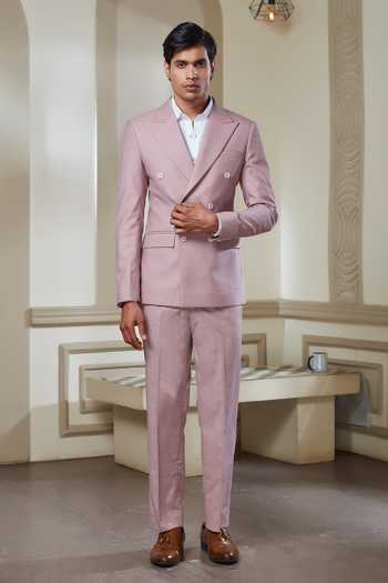 Sven Suits Double Breasted Suit & Pant Set 