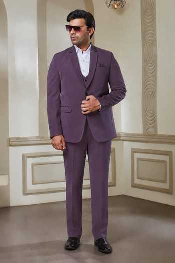 Sven Suits Polyester Suit & Waistcoat Set 