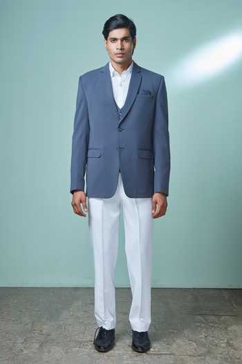 Sven Suits Polyester Suit Pant Set 