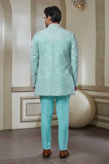 Sven Suits Embroidered Jacket & Kurta Set 