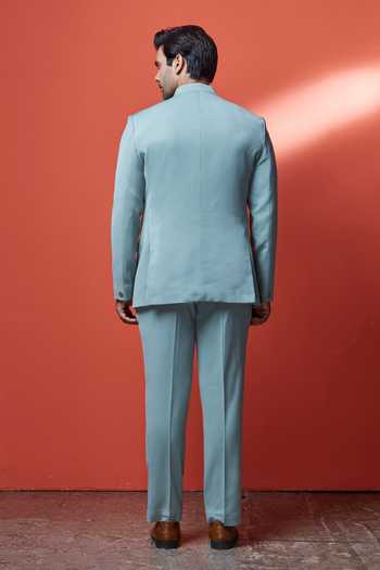 Sven Suits Embellished Bandhgala Set 
