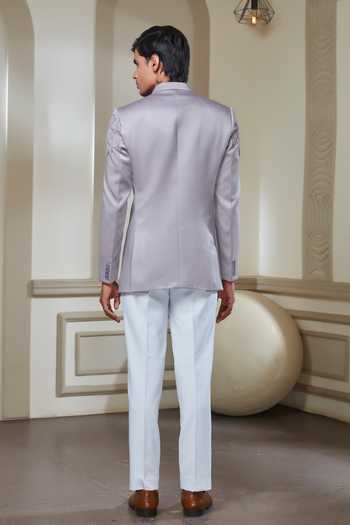 Sven Suits Embroidered Bandhgala & Pant Set 