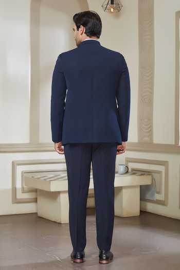Sven Suits Embroidered Bandhgala & Pant Set 