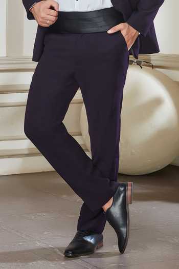 Sven Suits Purple Polyester Embroidered Suit Set Online at Aza Fashions Sven Suits_Purple Polyester Embroidered Suit Set _Online_at_Aza_Fashions