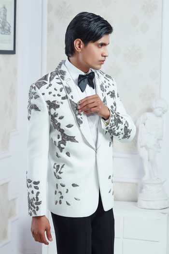 Sven Suits Cutdana Embroidered Suit Set 