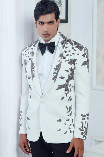 Buy Sven Suits White Polyester Beads Cutdana Embroidered Suit Set Online at Aza Fashions Buy_Sven Suits_White Polyester Beads Cutdana Embroidered Suit Set _Online_at_Aza_Fashions