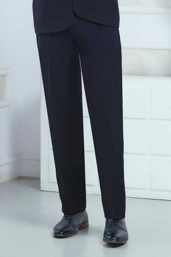 Sven Suits_Black Polyester Tuxedo Set _Online_at_Aza_Fashions