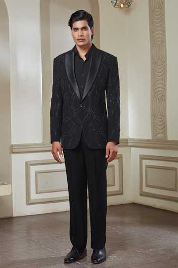Sven Suits Cutdana Work Tuxedo Set 