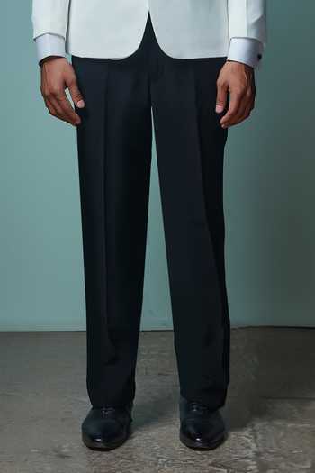 Sven Suits White Polyester Textured Pattern Suit Set Online at Aza Fashions Sven Suits_White Polyester Textured Pattern Suit Set _Online_at_Aza_Fashions