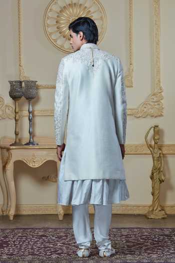 Sven Suits Thread Work Sherwani Set 