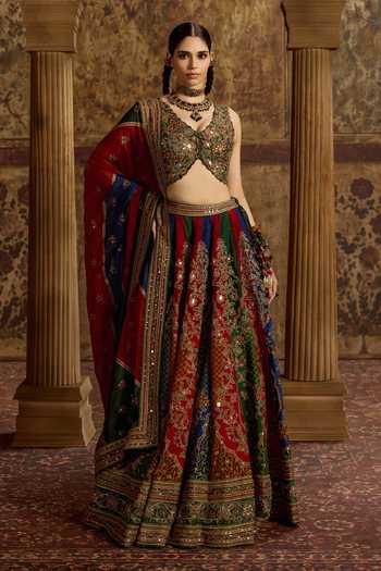 Kalista Ravika Embroidered Lehenga Set 