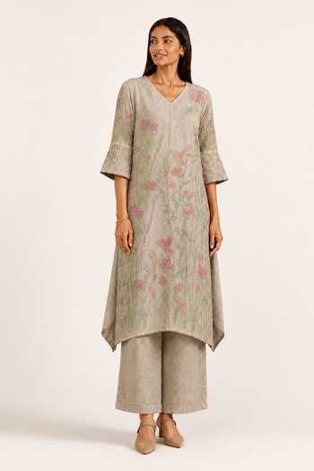 Kaveri Criss Cross Lane Fly Free Tunic & Pant Set