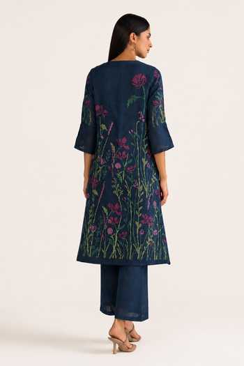 Kaveri Criss Cross Lane Fly Free Tunic & Pant Set 