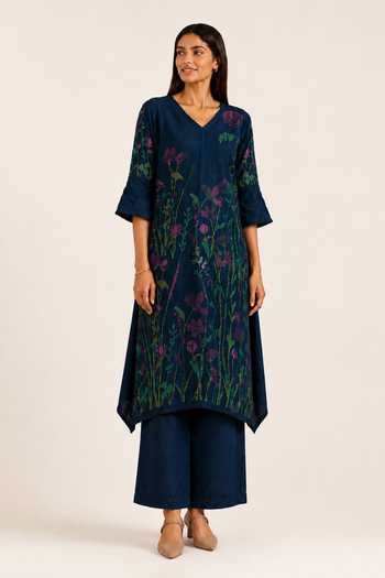 Kaveri Criss Cross Lane Fly Free Tunic & Pant Set 