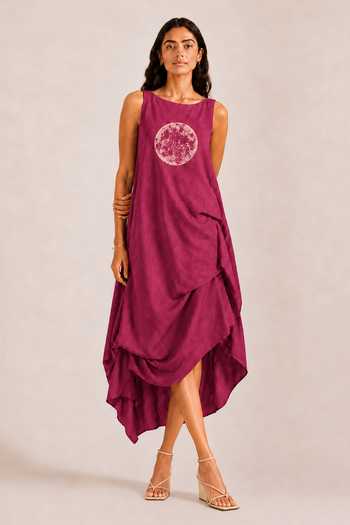 Kaveri Waves Midi Dress