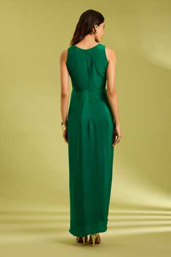 Ewoke Green Tara Dress