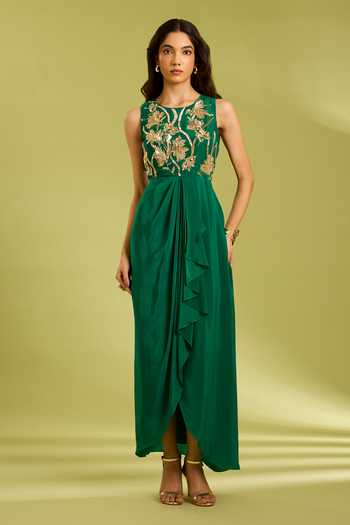 Ewoke Green Tara Dress