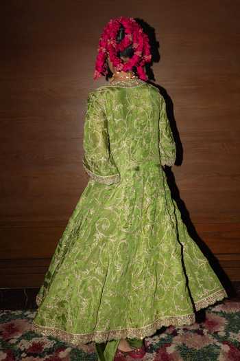 Punit Balana Rani Sa Embroidered Jacket Anarkali Set