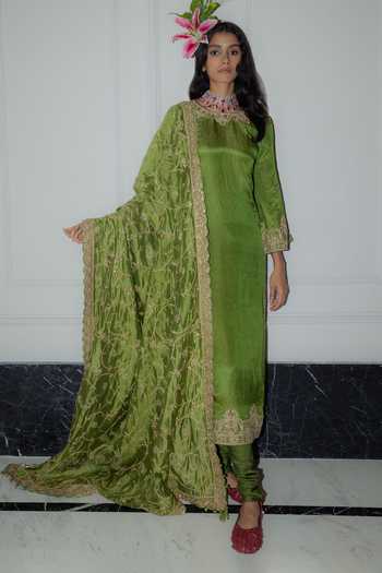 Punit Balana Kachha Aam Embroidered Kurta Set