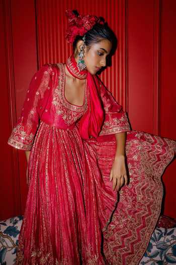 Punit Balana Rani Sa Embroiderd Anarkali Set 