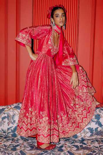 Punit Balana Rani Sa Embroiderd Anarkali Set 