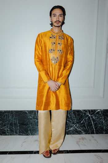 Punit Balana Mirror Work Kurta Set