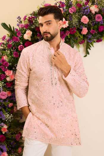 Kasbah Tropical Chikankari Kurta 