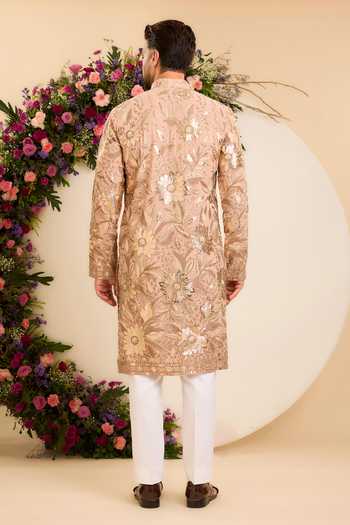 Kasbah Fleur Leather Patchwork Kurta 