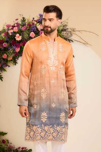 Kasbah The Amara Textured Ombre Kurta 