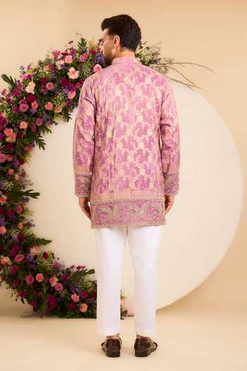 Kasbah Flamingo Embroidered Kurta 