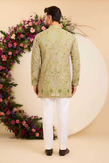 Kasbah A Whimsical Tropical Landscape Kurta 
