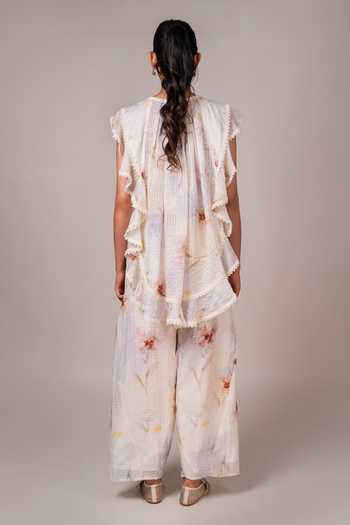 9899 Daydream Check Top & Pant Set 