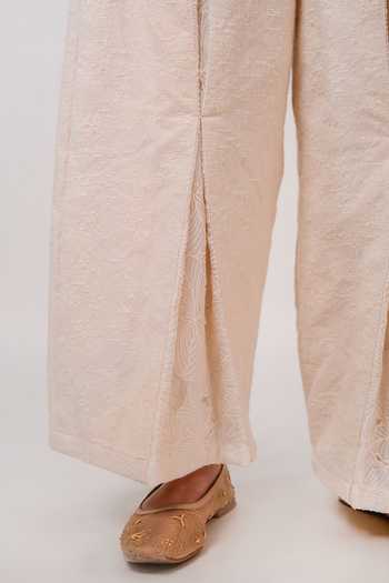 9899 Yellow Cotton Boat Neck Marigold Layered Cape Top And Pant Set Online at Aza Fashions 9899_Yellow Cotton Boat Neck Marigold Layered Cape Top And Pant Set _Online_at_Aza_Fashions