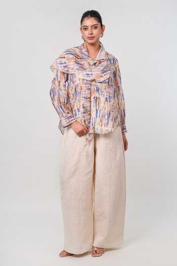 9899 Printed Top & Pant Set 