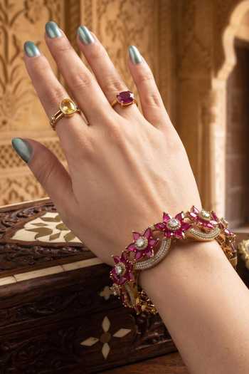 Amaara Jewels Stone Embellished Bangle 