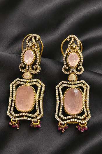 Buy Amaara Jewels Gold Plated Stone Studded Necklace Set Online at Aza Fashions Buy_Amaara Jewels_Gold Plated Stone Studded Necklace Set _Online_at_Aza_Fashions