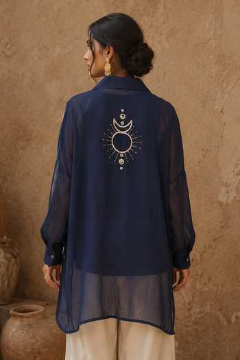 Gulaal Celestial Hand Embroidered Shirt 