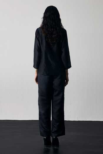Notsosure Hand-Embroidered Shirt & Pant Set 