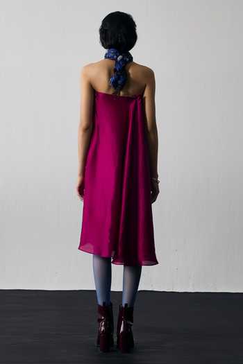 Notsosure Motif Tube Dress 