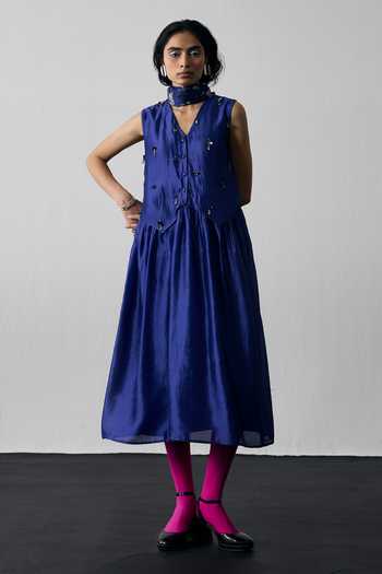 Notsosure Floral Pattern Dress 