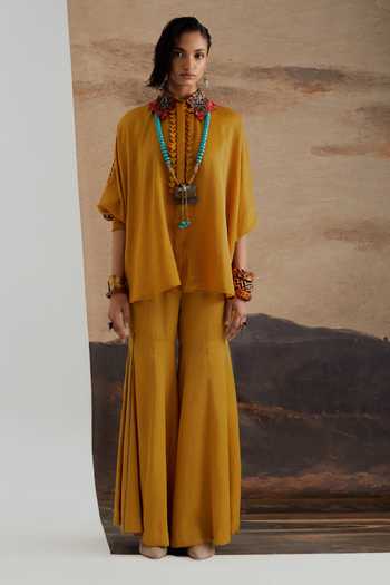 Buy Aseem Kapoor Multicolor Twill Mandarin Collar Zuri Embroidered Gilet Online at Aza Fashions Buy_Aseem Kapoor_Multicolor Twill Mandarin Collar Zuri Embroidered Gilet _Online_at_Aza_Fashions